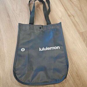 Brand New lululemon athletica Black reusable shopping bag